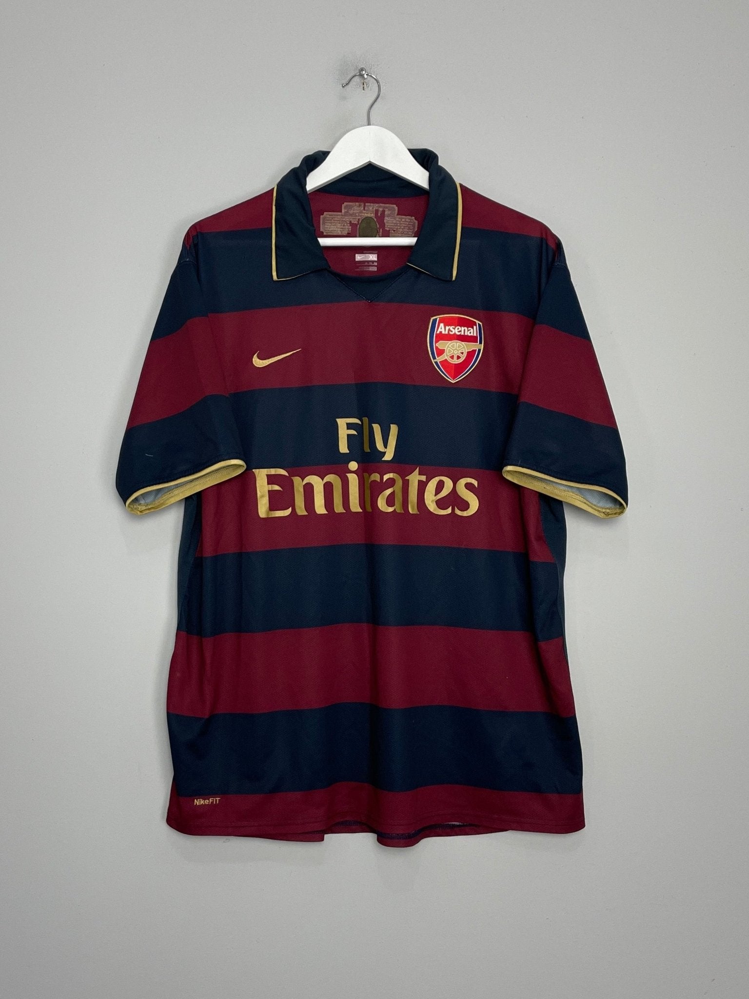 Shop 2007/08 ARSENAL THIRD SHIRT (XL) NIKE, classic football shirts, vintage football shirts & retro soccer jerseys at Cult Kits