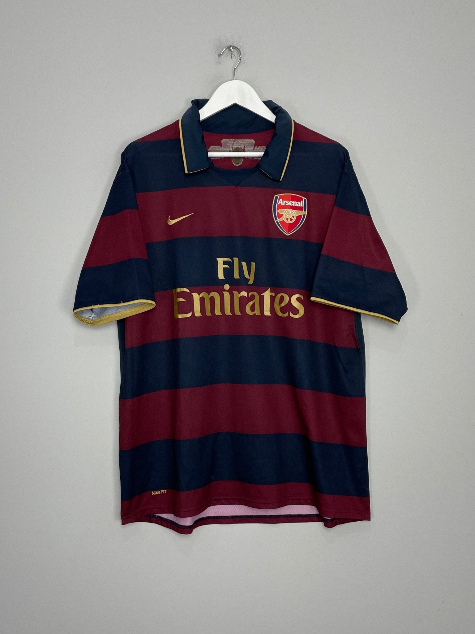 Shop 2007/08 ARSENAL THIRD SHIRT (XL) NIKE, classic football shirts, vintage football shirts & retro soccer jerseys at Cult Kits