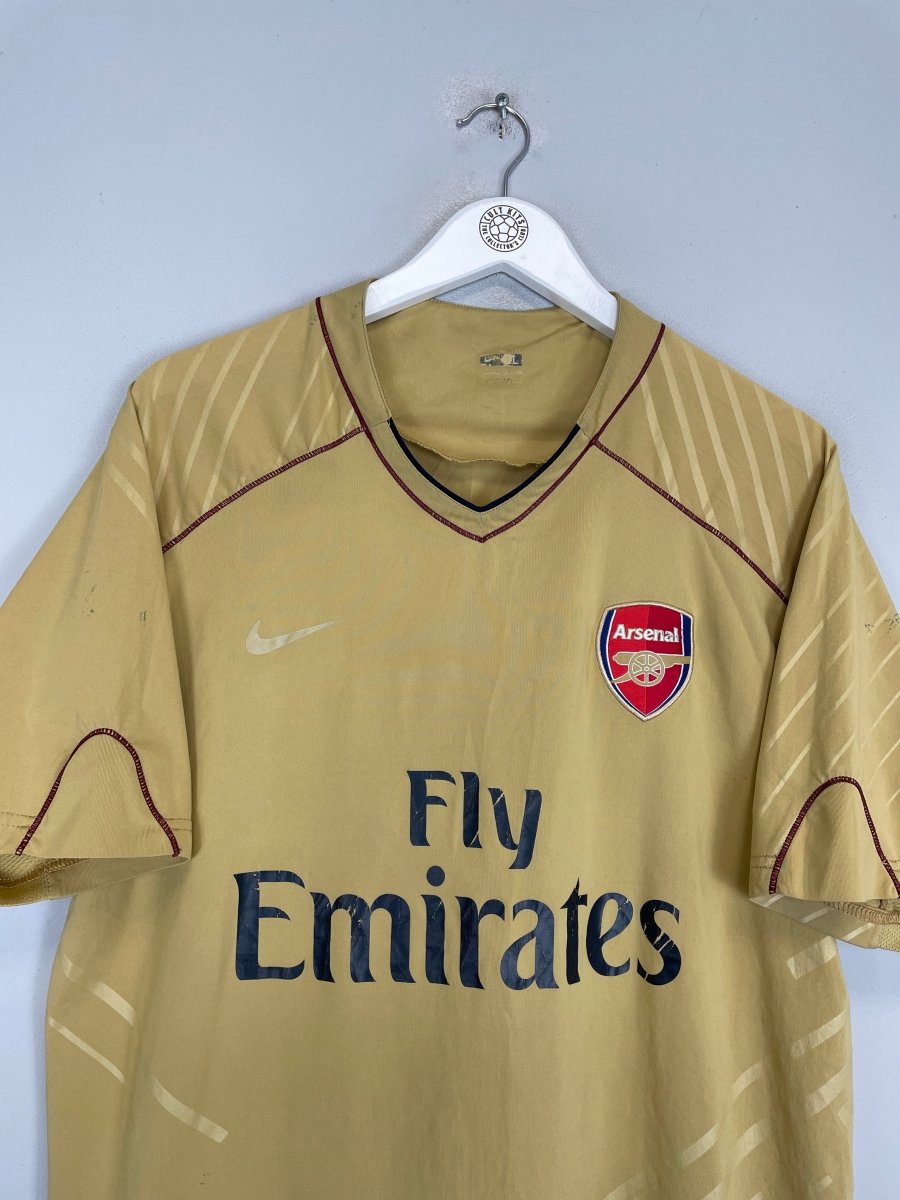 2007/08 ARSENAL TRAINING SHIRT (XL) NIKE - Cult Kits - XL - Buy Vintage Football Shirts, Authentic Retro Football Shirts For Sale, Classic Football Shirts & Soccer Jersey