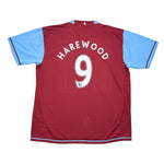 Buy 2007/08 Aston Villa Harewood 9 Home Shirt (XXL) Nike ~ Free worldwide shipping ~ Authentic Vintage Football Shirts from Cult Kits