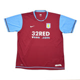Buy 2007/08 Aston Villa Harewood 9 Home Shirt (XXL) Nike ~ Free worldwide shipping ~ Authentic Vintage Football Shirts from Cult Kits