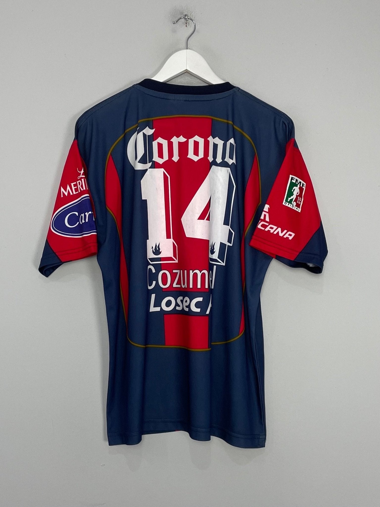 Shop 2007/08 ATLANTE #14 HOME SHIRT (M) GARCIS, classic football shirts, vintage football shirts & retro soccer jerseys at Cult Kits