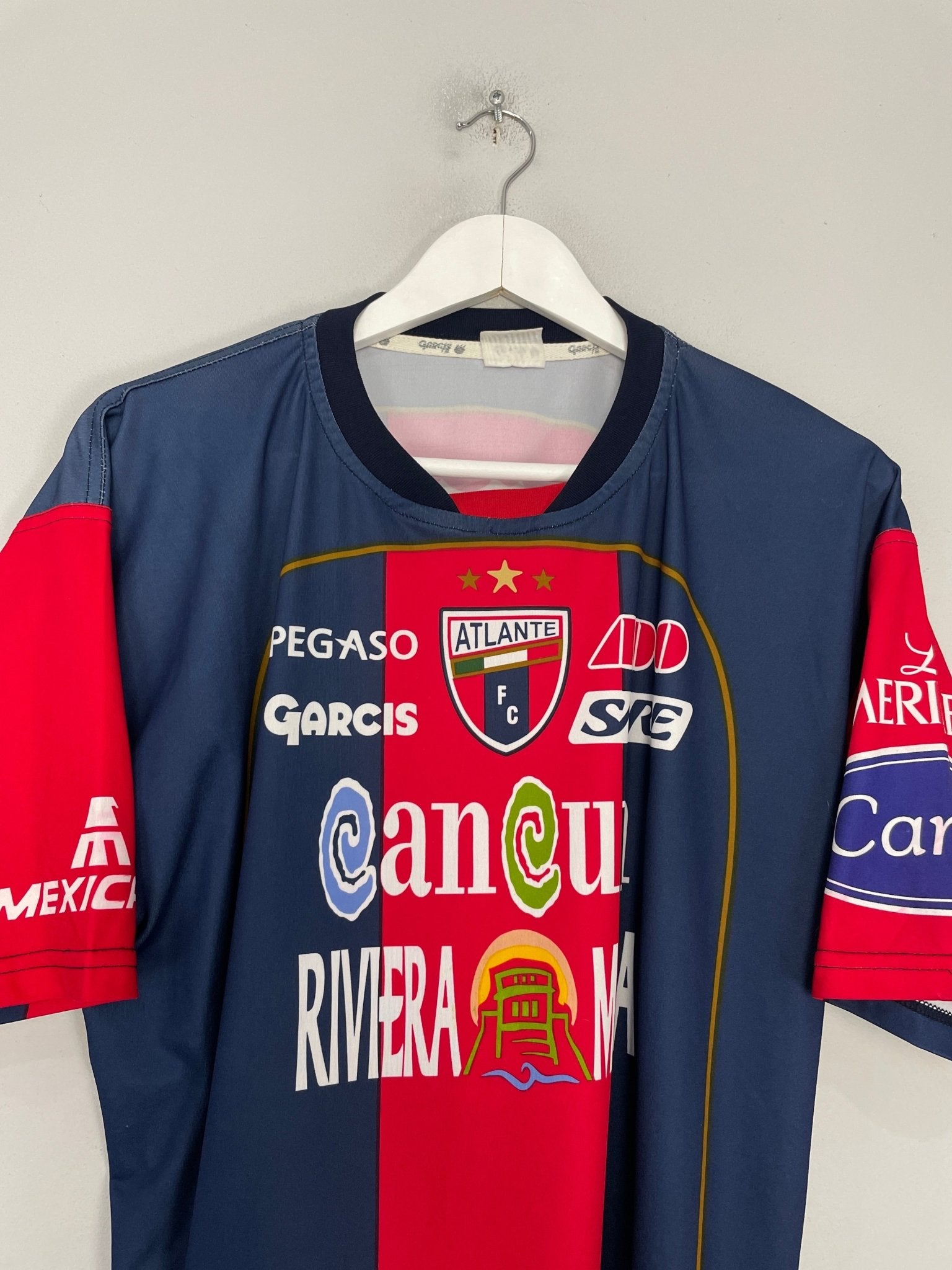 Shop 2007/08 ATLANTE #14 HOME SHIRT (M) GARCIS, classic football shirts, vintage football shirts & retro soccer jerseys at Cult Kits