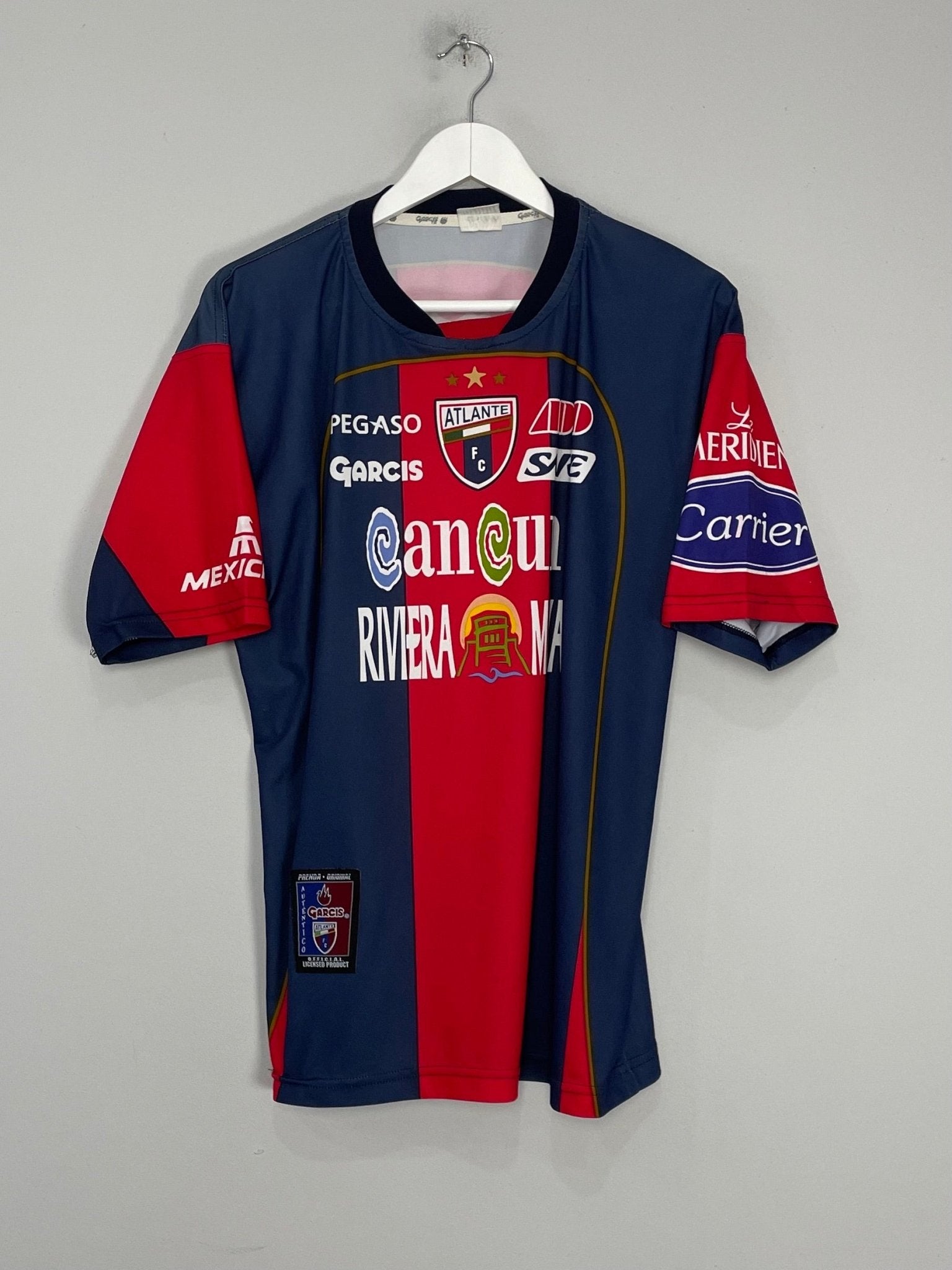 Shop 2007/08 ATLANTE #14 HOME SHIRT (M) GARCIS, classic football shirts, vintage football shirts & retro soccer jerseys at Cult Kits