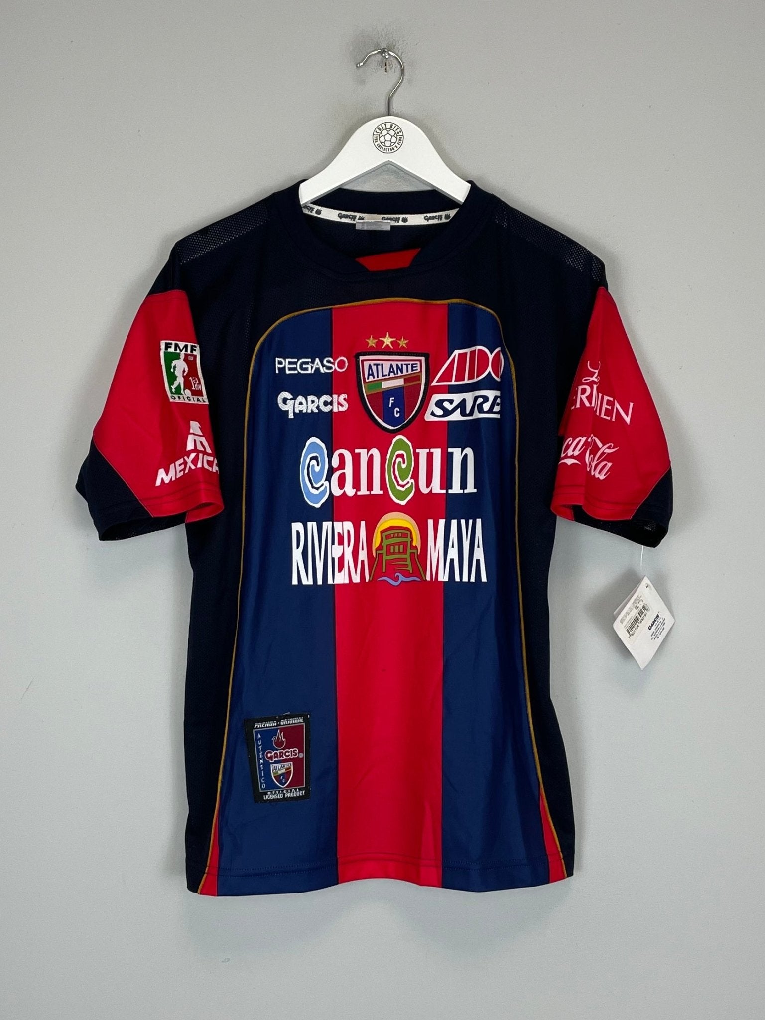 Shop 2007/08 ATLANTE *BNWT* HOME SHIRT (L) GARCIS, classic football shirts, vintage football shirts & retro soccer jerseys at Cult Kits
