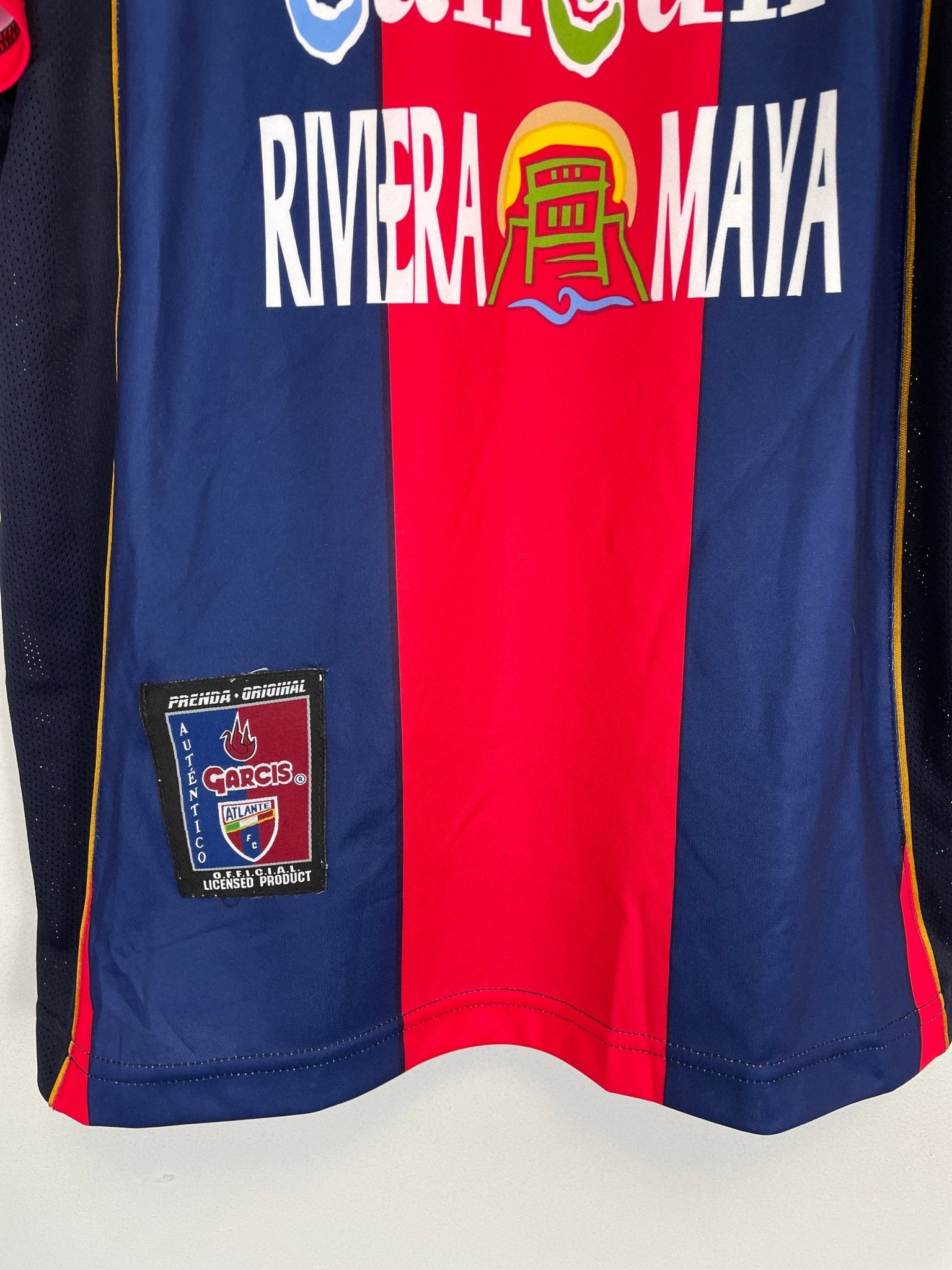 Shop 2007/08 ATLANTE *BNWT* HOME SHIRT (L) GARCIS, classic football shirts, vintage football shirts & retro soccer jerseys at Cult Kits