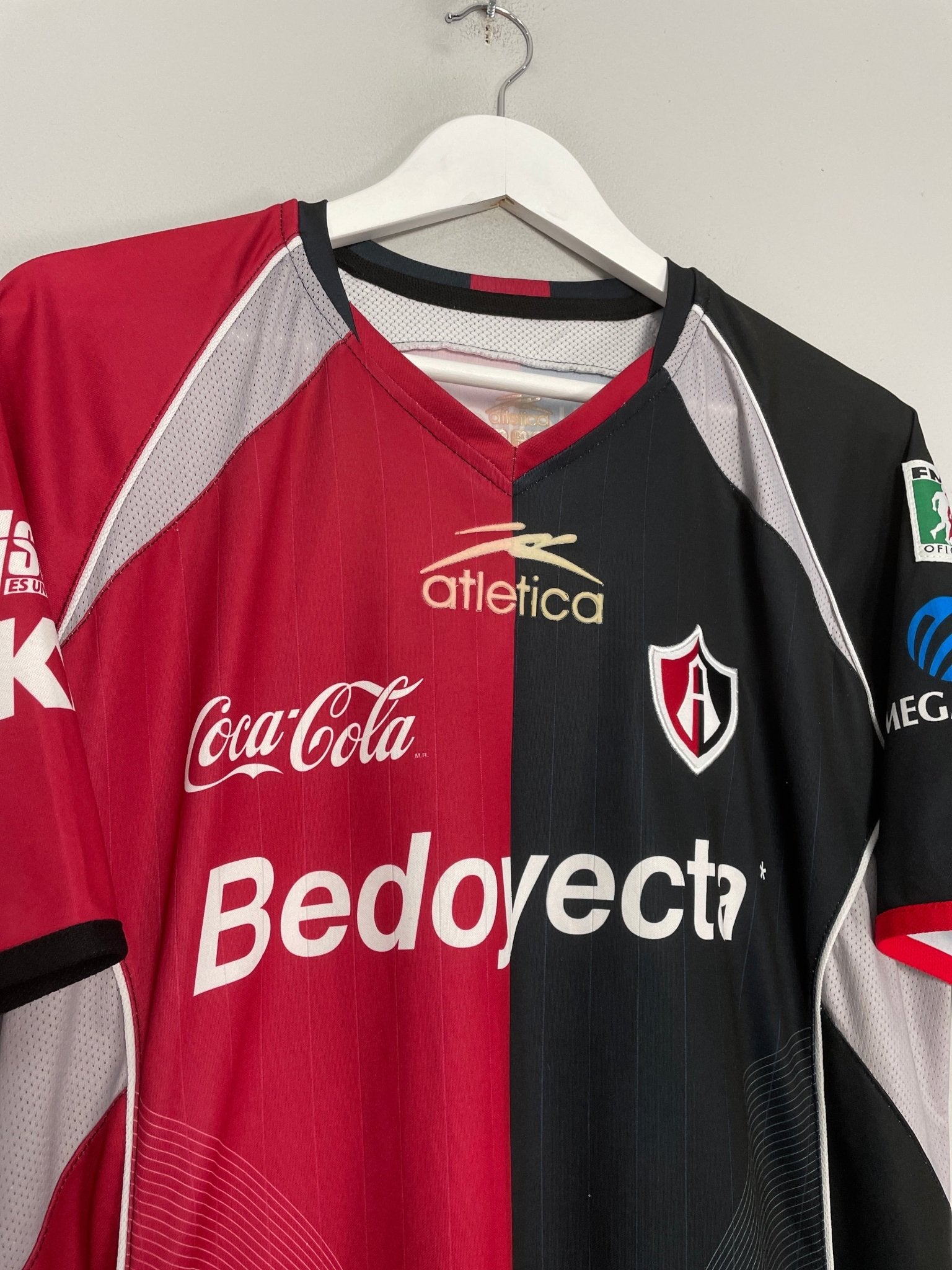 Shop 2007/08 ATLAS HOME SHIRT (L) ATLETICA, classic football shirts, vintage football shirts & retro soccer jerseys at Cult Kits