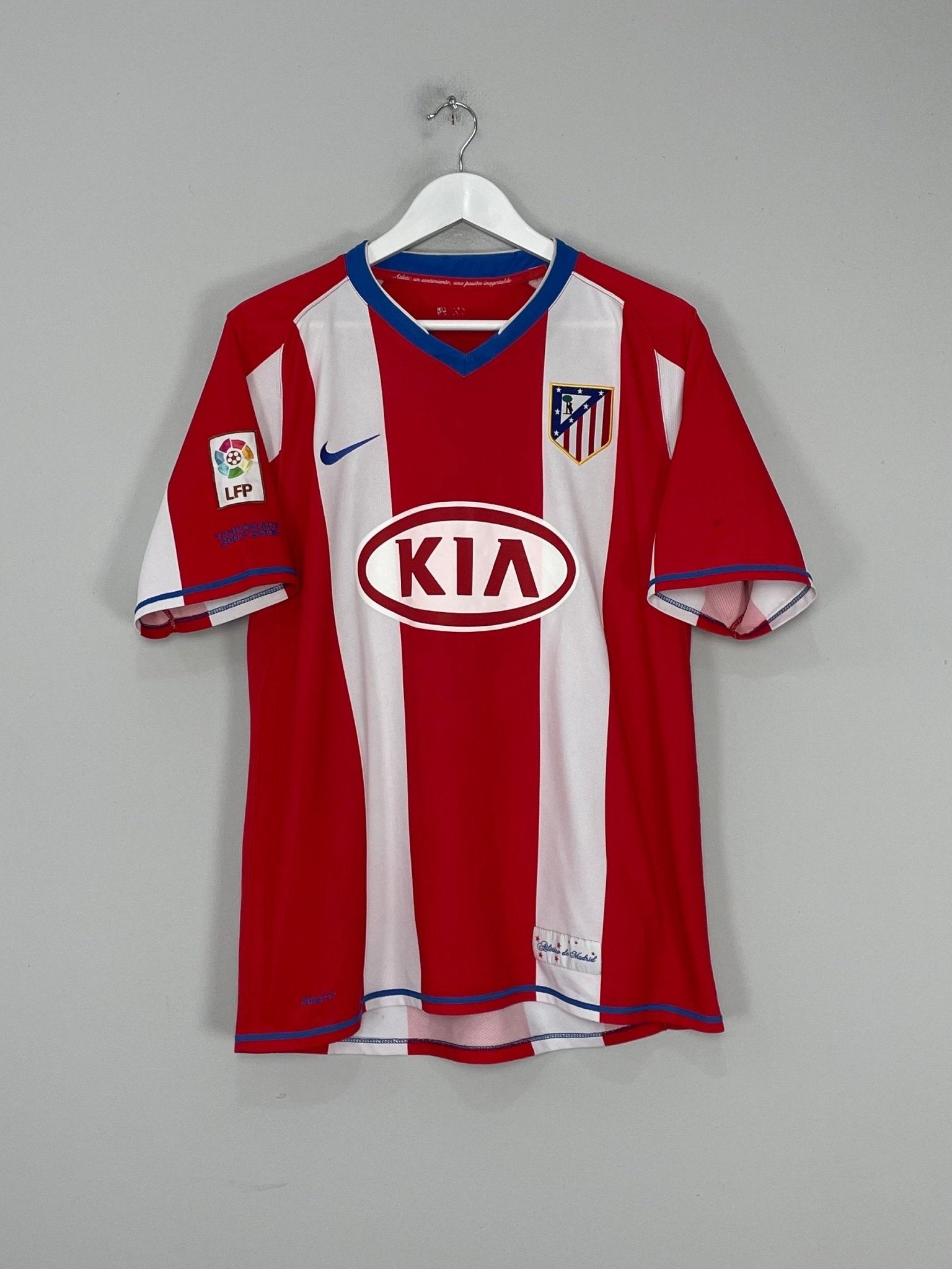 Shop 2007/08 ATLETICO MADRID FORLAN #7 HOME SHIRT (M) NIKE, classic football shirts, vintage football shirts & retro soccer jerseys at Cult Kits