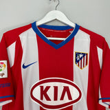Shop 2007/08 ATLETICO MADRID FORLAN #7 HOME SHIRT (M) NIKE, classic football shirts, vintage football shirts & retro soccer jerseys at Cult Kits
