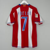 Shop 2007/08 ATLETICO MADRID FORLAN #7 HOME SHIRT (M) NIKE, classic football shirts, vintage football shirts & retro soccer jerseys at Cult Kits