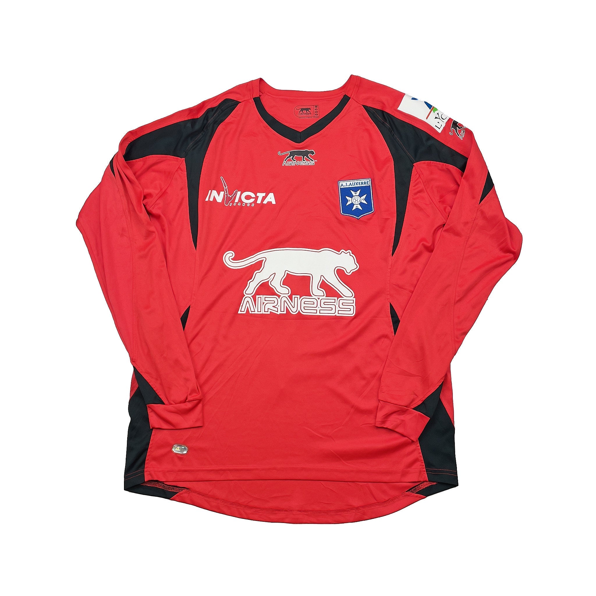 Buy 2007/08 Auxerre Jaures 3 *Match Issue* L/S Away Shirt (XL) Airness ~ Free worldwide shipping available ~ Authentic Vintage Football Shirts from Cult Kits