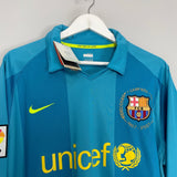 Shop 2007/08 BARCELONA *BNWT* HENRY #14 L/S AWAY SHIRT (L) NIKE, classic football shirts, vintage football shirts & retro soccer jerseys at Cult Kits