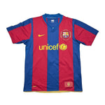 Buy 2007/08 Barcelona Messi 10 Home Shirt (M) Nike ~ Free worldwide shipping available ~ Authentic Vintage Football Shirts from Cult Kits