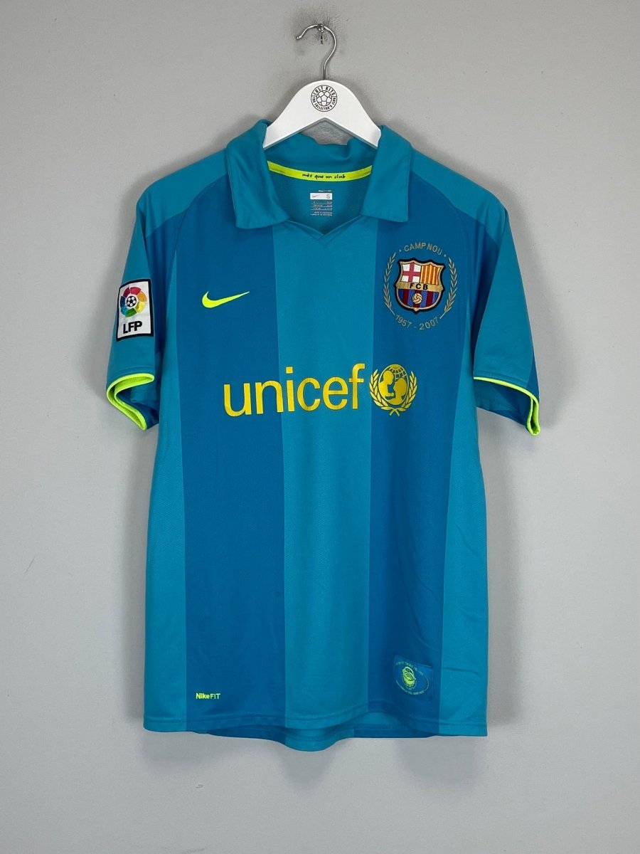 2007/08 BARCELONA MESSI 19 AWAY SHIRT (S) NIKE - Cult Kits - Small - Buy Vintage Football Shirts, Authentic Retro Football Shirts For Sale, Classic Football Shirts & Soccer Jersey