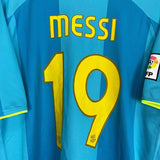 2007/08 BARCELONA MESSI 19 AWAY SHIRT (XL) NIKE - Cult Kits - XL - Buy Vintage Football Shirts, Authentic Retro Football Shirts For Sale, Classic Football Shirts & Soccer Jersey
