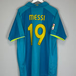 2007/08 BARCELONA MESSI 19 AWAY SHIRT (XL) NIKE - Cult Kits - XL - Buy Vintage Football Shirts, Authentic Retro Football Shirts For Sale, Classic Football Shirts & Soccer Jersey