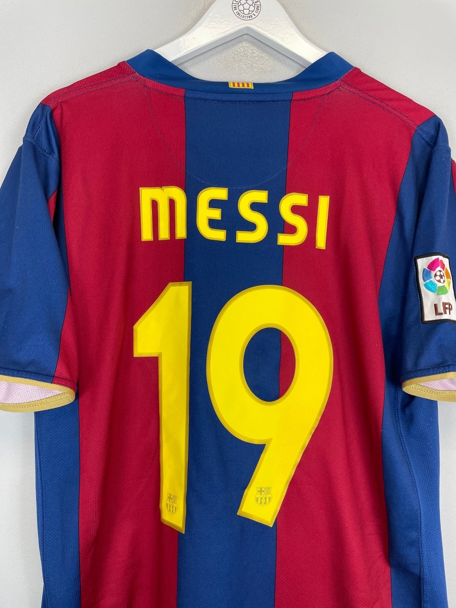 2007/08 BARCELONA MESSI 19 HOME SHIRT (L) NIKE - Cult Kits - Large - Buy Vintage Football Shirts, Authentic Retro Football Shirts For Sale, Classic Football Shirts & Soccer Jersey