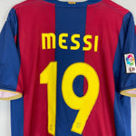 2007/08 BARCELONA MESSI 19 HOME SHIRT (L) NIKE - Cult Kits - Large - Buy Vintage Football Shirts, Authentic Retro Football Shirts For Sale, Classic Football Shirts & Soccer Jersey