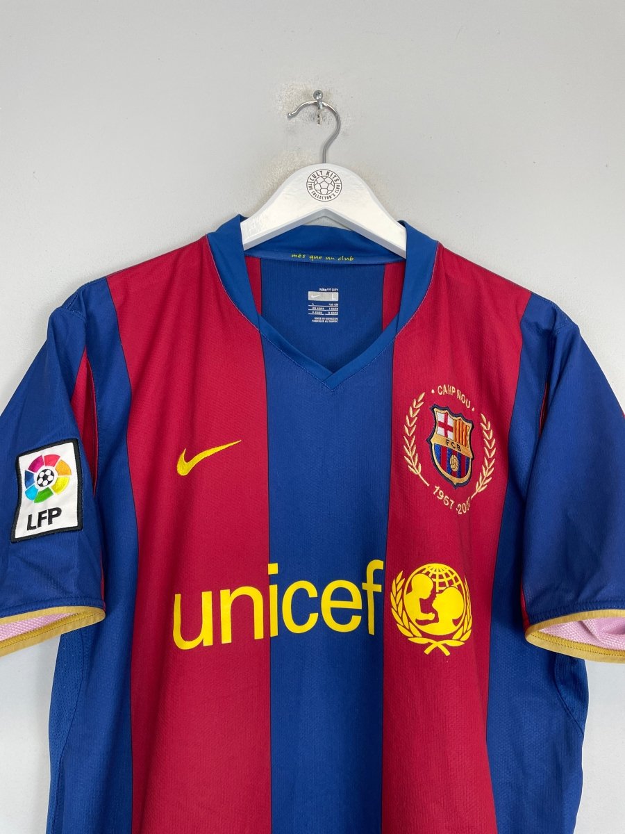 2007/08 BARCELONA MESSI 19 HOME SHIRT (L) NIKE - Cult Kits - Large - Buy Vintage Football Shirts, Authentic Retro Football Shirts For Sale, Classic Football Shirts & Soccer Jersey