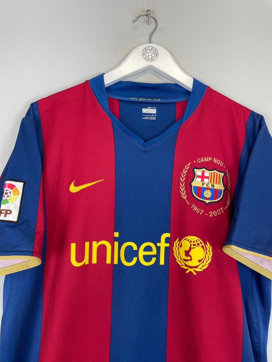 2007/08 BARCELONA MESSI 19 HOME SHIRT (L) NIKE - Cult Kits - Large - Buy Vintage Football Shirts, Authentic Retro Football Shirts For Sale, Classic Football Shirts & Soccer Jersey