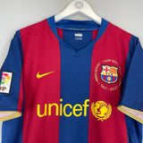 2007/08 BARCELONA MESSI 19 HOME SHIRT (L) NIKE - Cult Kits - Large - Buy Vintage Football Shirts, Authentic Retro Football Shirts For Sale, Classic Football Shirts & Soccer Jersey