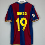 2007/08 BARCELONA MESSI 19 HOME SHIRT (L) NIKE - Cult Kits - Large - Buy Vintage Football Shirts, Authentic Retro Football Shirts For Sale, Classic Football Shirts & Soccer Jersey