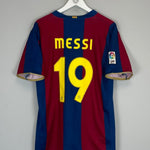 2007/08 BARCELONA MESSI 19 HOME SHIRT (L) NIKE - Cult Kits - Large - Buy Vintage Football Shirts, Authentic Retro Football Shirts For Sale, Classic Football Shirts & Soccer Jersey
