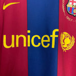 Shop 2007/08 BARCELONA MESSI #19 HOME SHIRT (M) NIKE, classic football shirts, vintage football shirts & retro soccer jerseys at Cult Kits