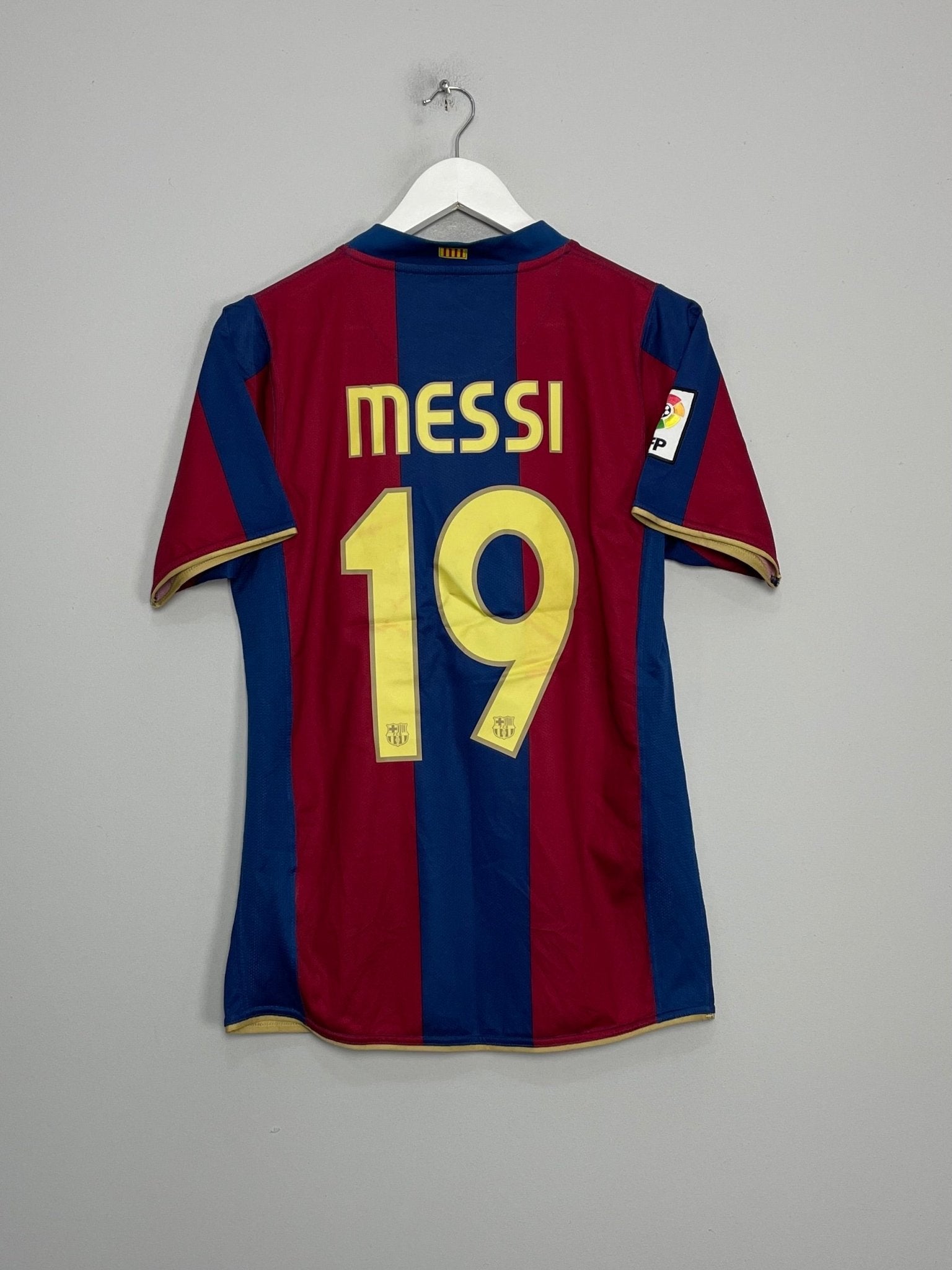 2007/08 BARCELONA MESSI #19 HOME SHIRT (S) NIKE – Cult Kits