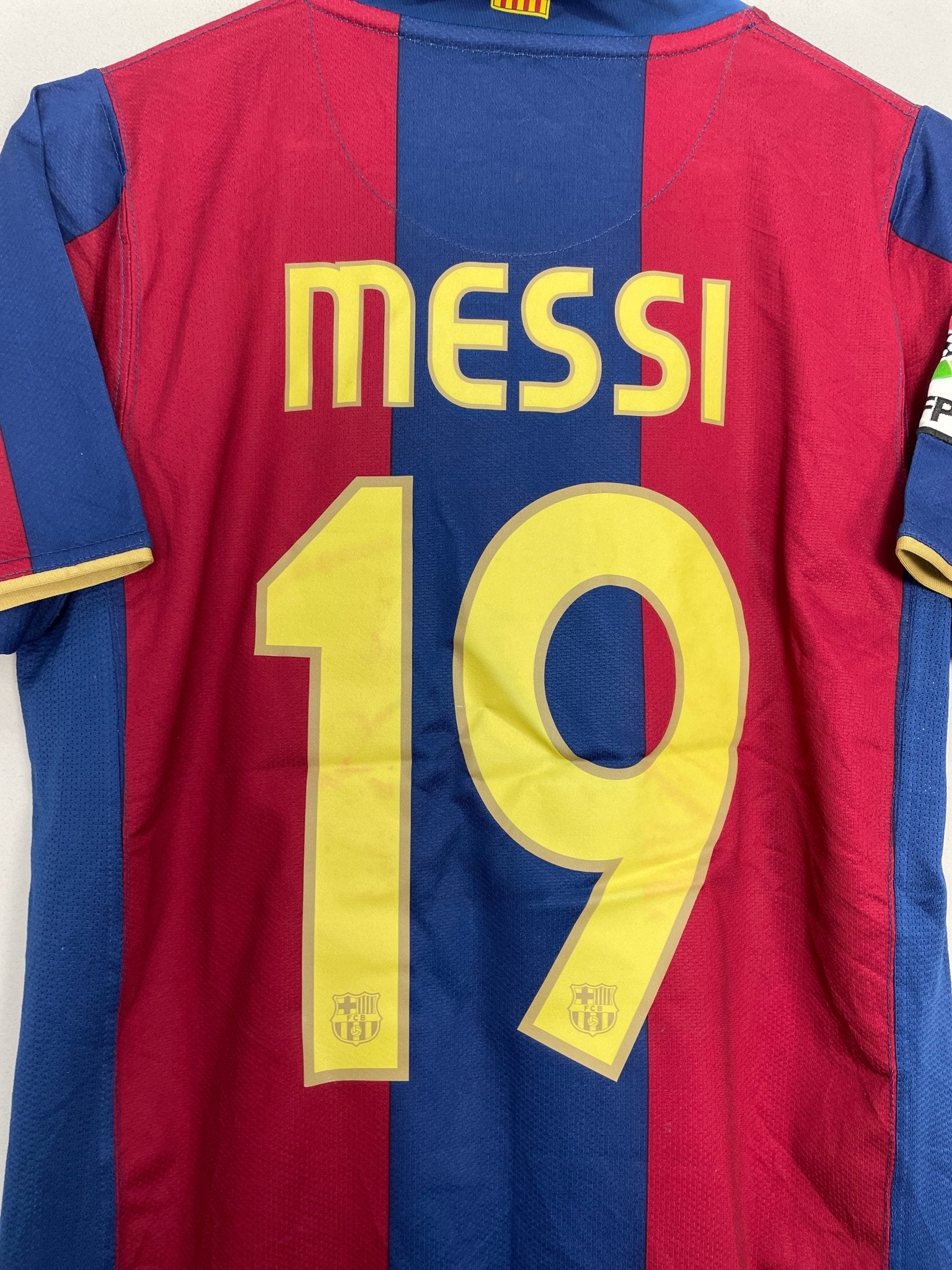 2007/08 BARCELONA MESSI #19 HOME SHIRT (S) NIKE – Cult Kits