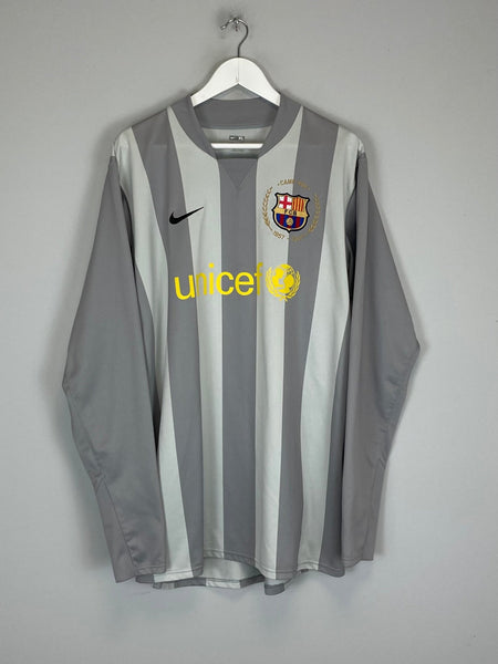 2007/08 BARCELONA *PLAYER ISSUE* GK SHIRT (XL) NIKE – Cult Kits