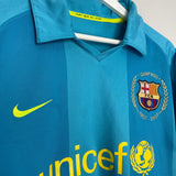 Shop 2007/08 BARCELONA RONALDINHO #10 AWAY SHIRT (L) NIKE, classic football shirts, vintage football shirts & retro soccer jerseys at Cult Kits