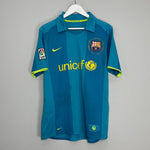 Shop 2007/08 BARCELONA RONALDINHO #10 AWAY SHIRT (L) NIKE, classic football shirts, vintage football shirts & retro soccer jerseys at Cult Kits