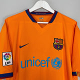 Shop 2007/08 BARCELONA RONALDINHO #10 AWAY SHIRT (XL) NIKE, classic football shirts, vintage football shirts & retro soccer jerseys at Cult Kits