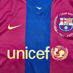 Buy 2007/08 Barcelona Ronaldinho 10 Home Shirt (L) Nike ~ Free worldwide shipping ~ Authentic Vintage Football Shirts from Cult Kits