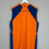 Shop 2007/08 BARCELONA TRAINING VEST (XL) NIKE, classic football shirts, vintage football shirts & retro soccer jerseys at Cult Kits