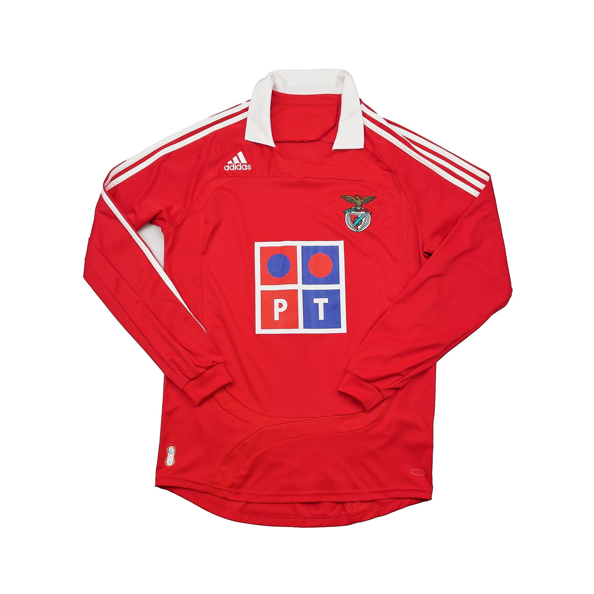 Buy 2007/08 Benfica Adu 30 L/S Home Shirt (M) Adidas ~ Free worldwide shipping available ~ Authentic Vintage Football Shirts from Cult Kits