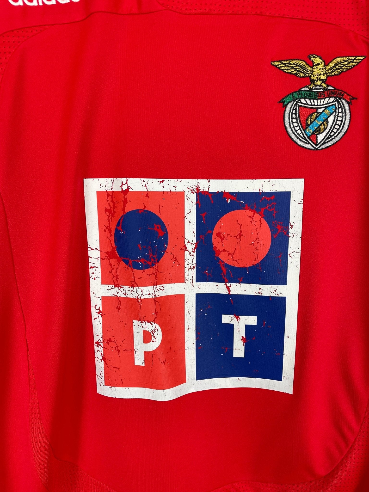 Shop 2007/08 BENFICA HOME SHIRT (XL) ADIDAS, classic football shirts, vintage football shirts & retro soccer jerseys at Cult Kits