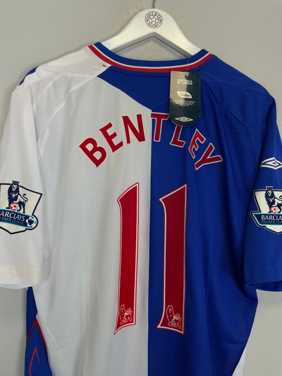 2007/08 BLACKBURN ROVERS BENTLEY 11 *BNWT* HOME SHIRT (XL) UMBRO - Cult Kits - XL - Buy Vintage Football Shirts, Authentic Retro Football Shirts For Sale, Classic Football Shirts & Soccer Jersey