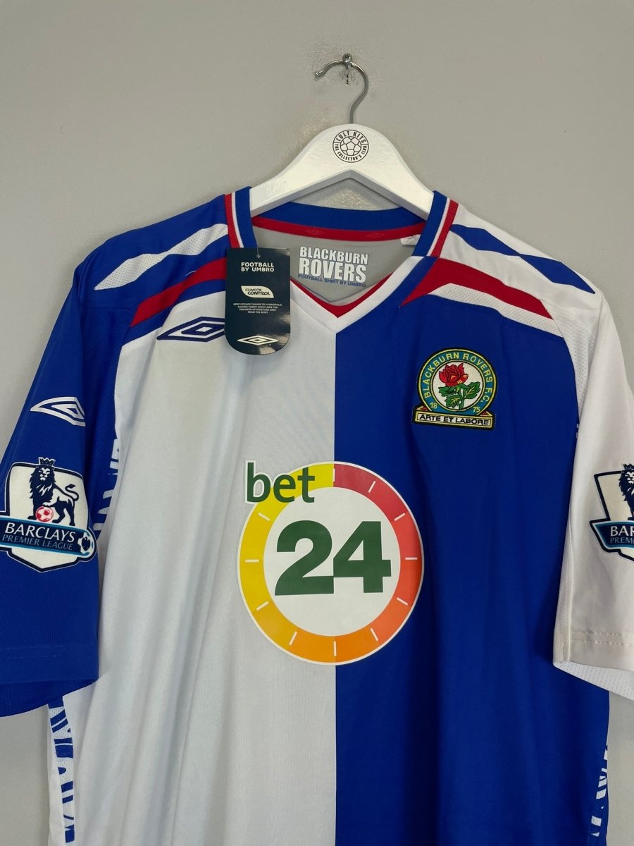 2007/08 BLACKBURN ROVERS BENTLEY 11 *BNWT* HOME SHIRT (XL) UMBRO - Cult Kits - XL - Buy Vintage Football Shirts, Authentic Retro Football Shirts For Sale, Classic Football Shirts & Soccer Jersey