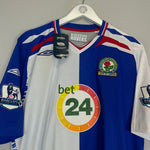 2007/08 BLACKBURN ROVERS BENTLEY 11 *BNWT* HOME SHIRT (XL) UMBRO - Cult Kits - XL - Buy Vintage Football Shirts, Authentic Retro Football Shirts For Sale, Classic Football Shirts & Soccer Jersey