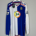 2007/08 BLACKBURN ROVERS GAMST 12 *BNWT* L/S HOME SHIRT (XXL) UMBRO - Cult Kits - XXL - Buy Vintage Football Shirts, Authentic Retro Football Shirts For Sale, Classic Football Shirts & Soccer Jersey