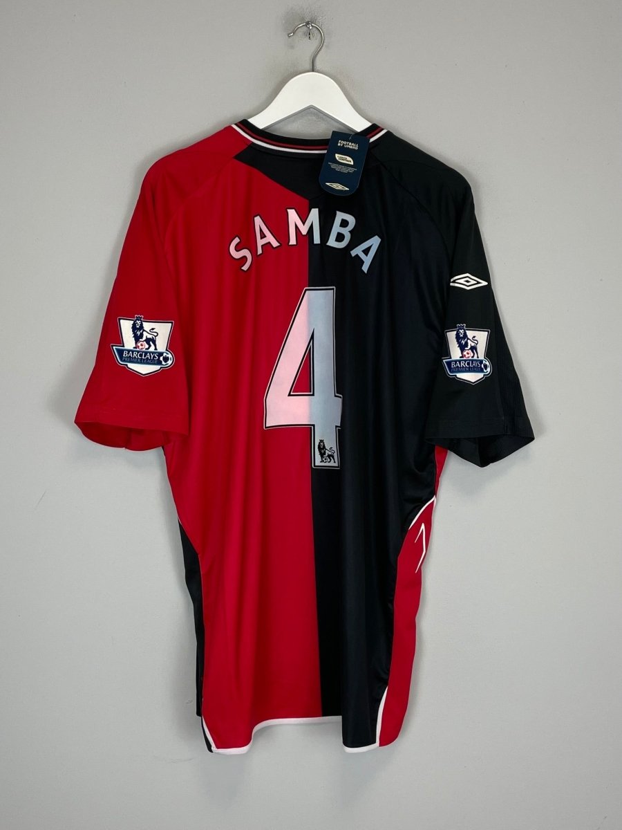 2007/08 BLACKBURN ROVERS SAMBA 4 *BNWT* AWAY SHIRT (XXL) UMBRO - Cult Kits - XXL - Buy Vintage Football Shirts, Authentic Retro Football Shirts For Sale, Classic Football Shirts & Soccer Jersey
