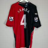 2007/08 BLACKBURN ROVERS SAMBA 4 *BNWT* AWAY SHIRT (XXL) UMBRO - Cult Kits - XXL - Buy Vintage Football Shirts, Authentic Retro Football Shirts For Sale, Classic Football Shirts & Soccer Jersey