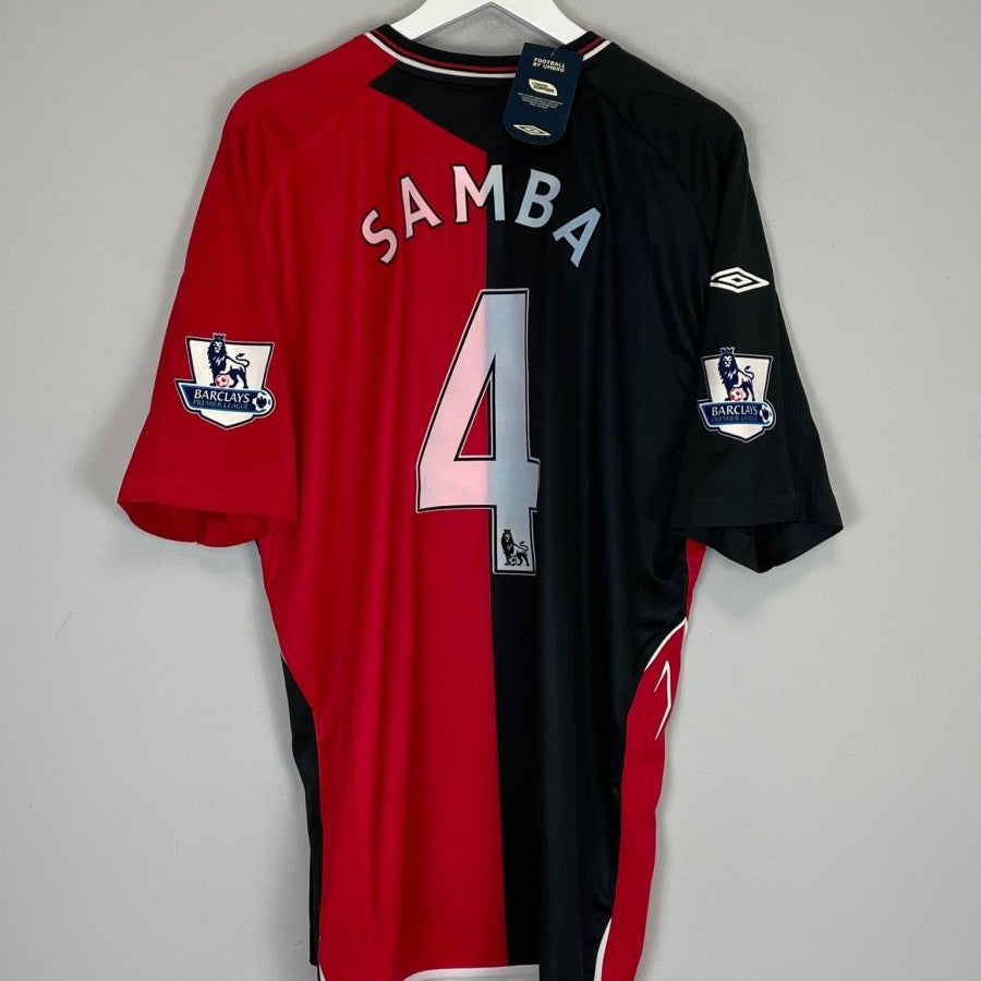 2007/08 BLACKBURN ROVERS SAMBA 4 *BNWT* AWAY SHIRT (XXL) UMBRO - Cult Kits - XXL - Buy Vintage Football Shirts, Authentic Retro Football Shirts For Sale, Classic Football Shirts & Soccer Jersey