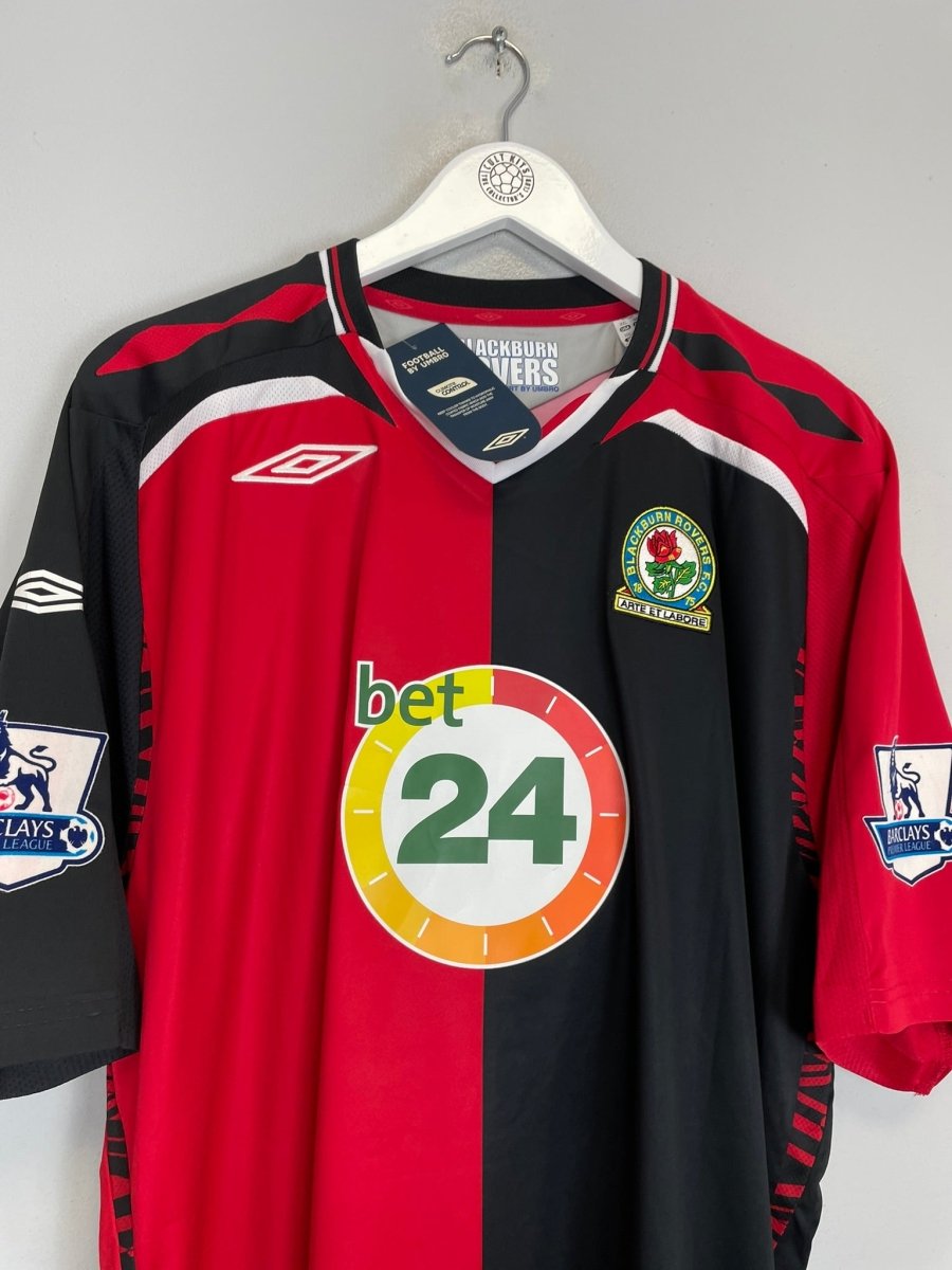 2007/08 BLACKBURN ROVERS SAMBA 4 *BNWT* AWAY SHIRT (XXL) UMBRO - Cult Kits - XXL - Buy Vintage Football Shirts, Authentic Retro Football Shirts For Sale, Classic Football Shirts & Soccer Jersey