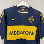 Shop 2007/08 BOCA JUNIORS PALACIO #14 HOME SHIRT (M) NIKE, classic football shirts, vintage football shirts & retro soccer jerseys at Cult Kits
