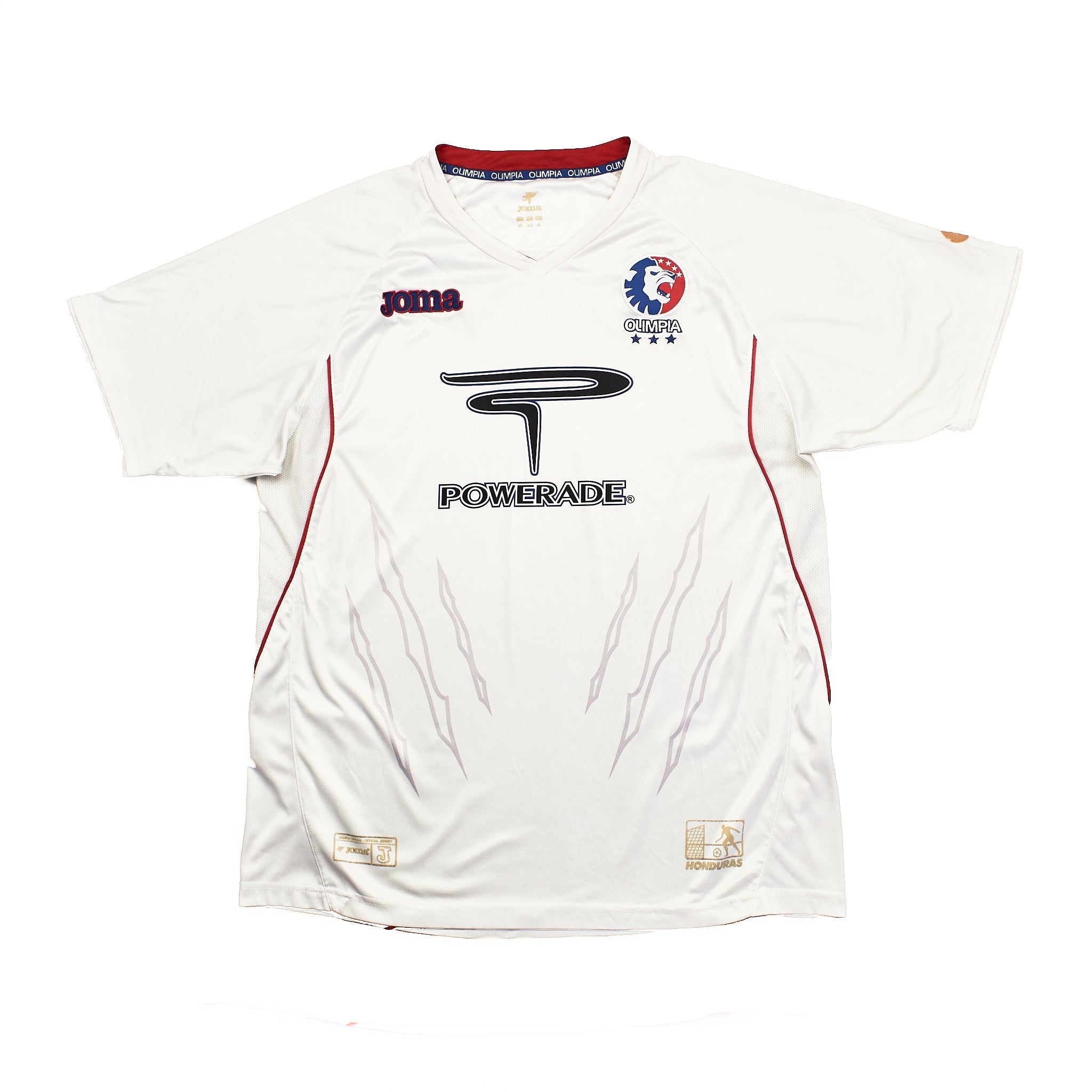 Buy 2007/08 CD Olimpia Home Shirt (XL) Joma ~ Free worldwide shipping ~ Authentic Vintage Football Shirts from Cult Kits
