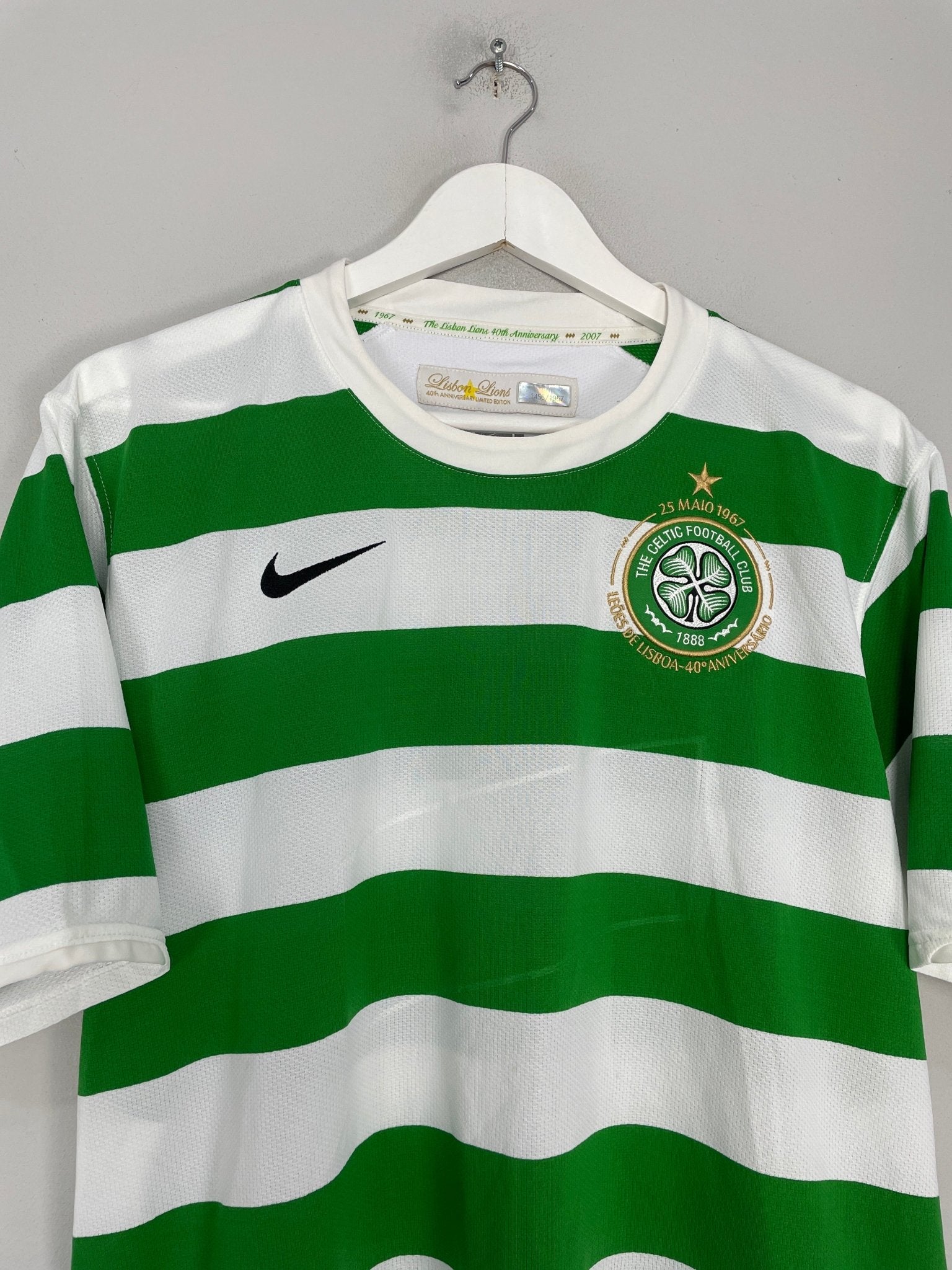 Shop 2007/08 CELTIC HOME SHIRT (L) NIKE, classic football shirts, vintage football shirts & retro soccer jerseys at Cult Kits