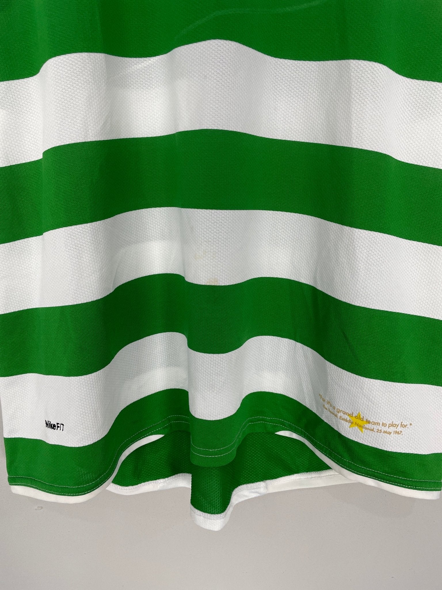 Shop 2007/08 CELTIC HOME SHIRT (L) NIKE, classic football shirts, vintage football shirts & retro soccer jerseys at Cult Kits
